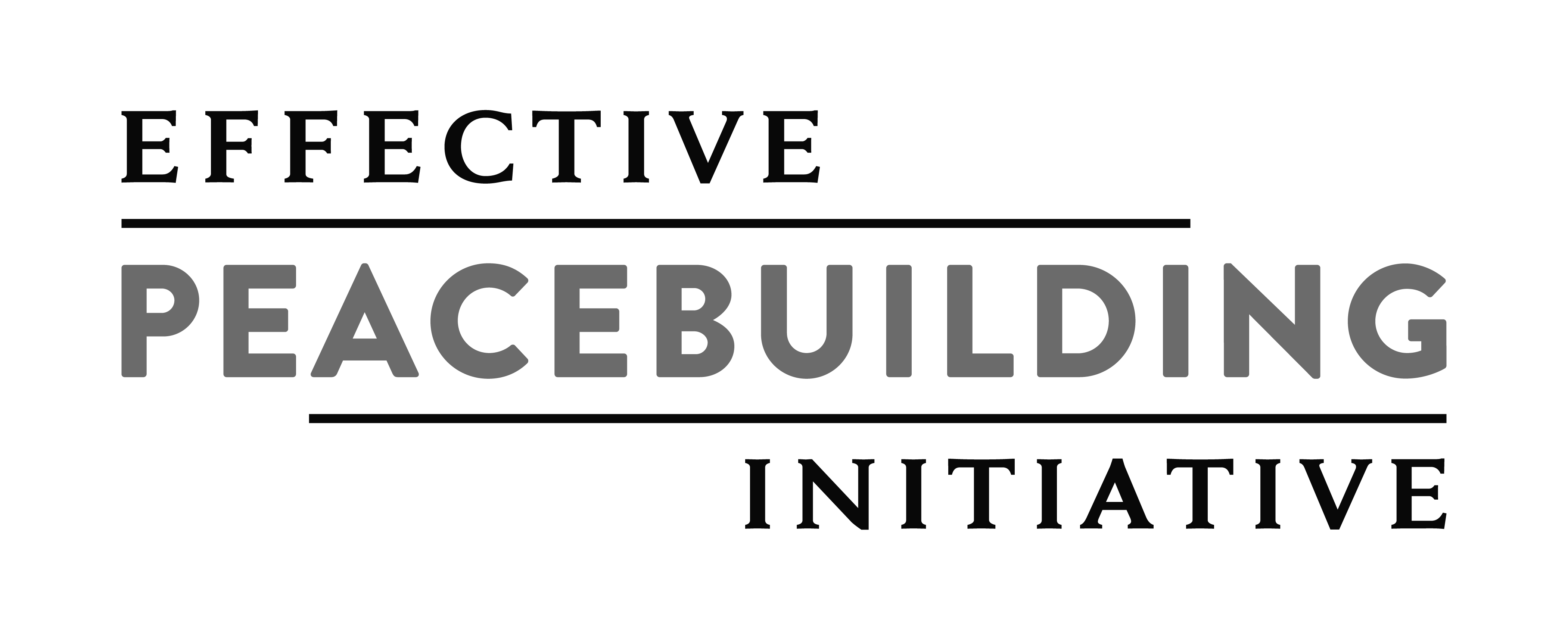Effective Peacebuilding Initiative
